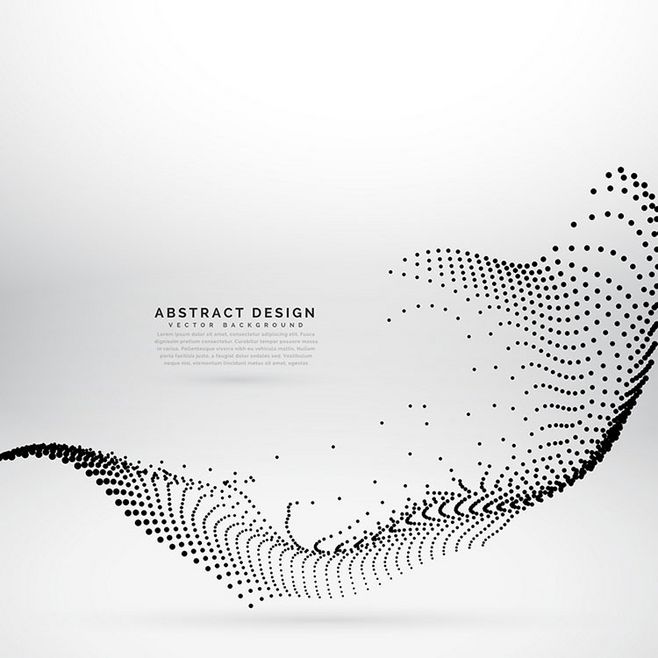 科技與藝術融合 藍色點線面科幻光效H5背景設計解析